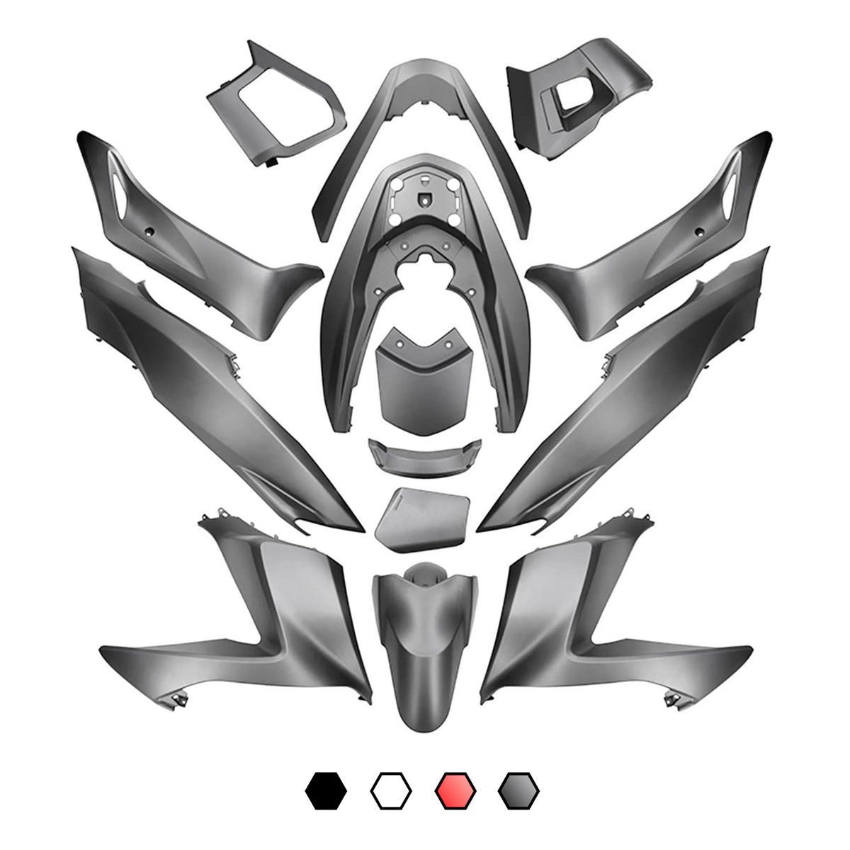 Kit Carenados Honda PCX 15-18 14 piezas AllPro