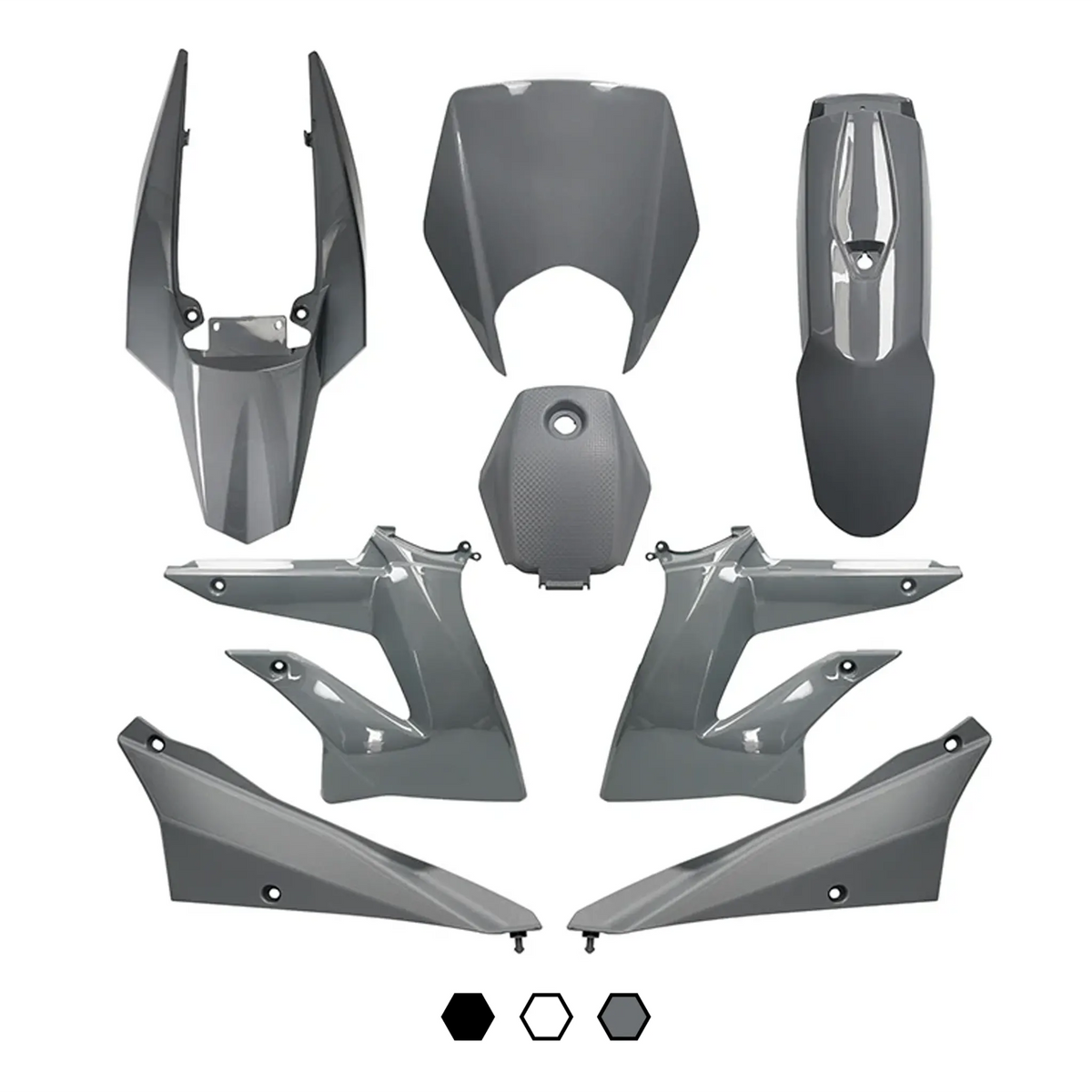 Kit Carenados Derbi Senda DRD Racing/X-Treme 11-17 8 piezas inyección AllPro