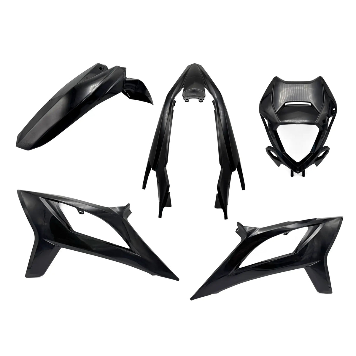 Kit de carenado Beta RR 50 >2021 blanco brillante 5 piezas Allpro