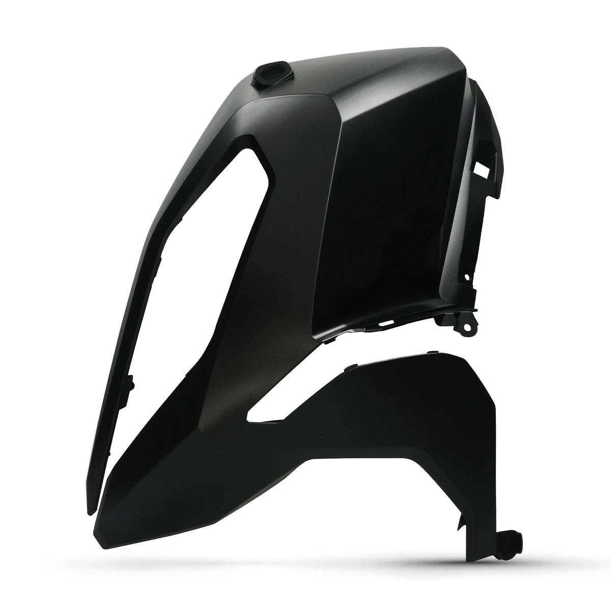 Tapa frontal izquierda Honda XADV 750 21-23 Negro mate metalizado Ballistic AllPro
