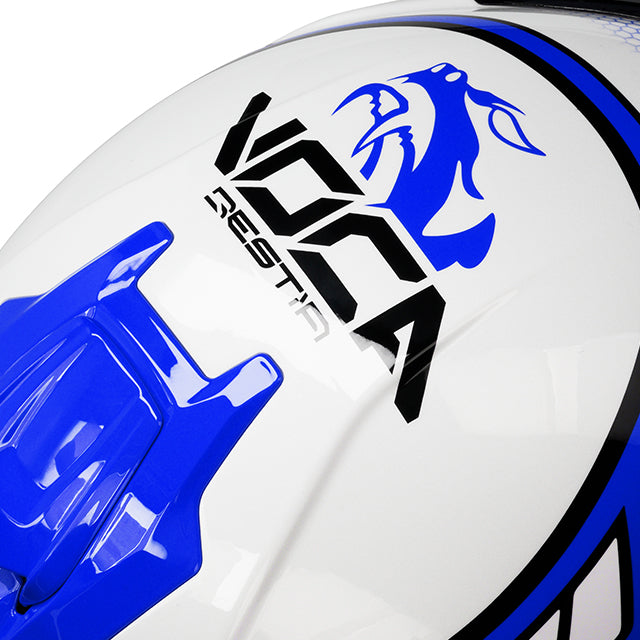 Casco Voca Bestia - Azul Poison