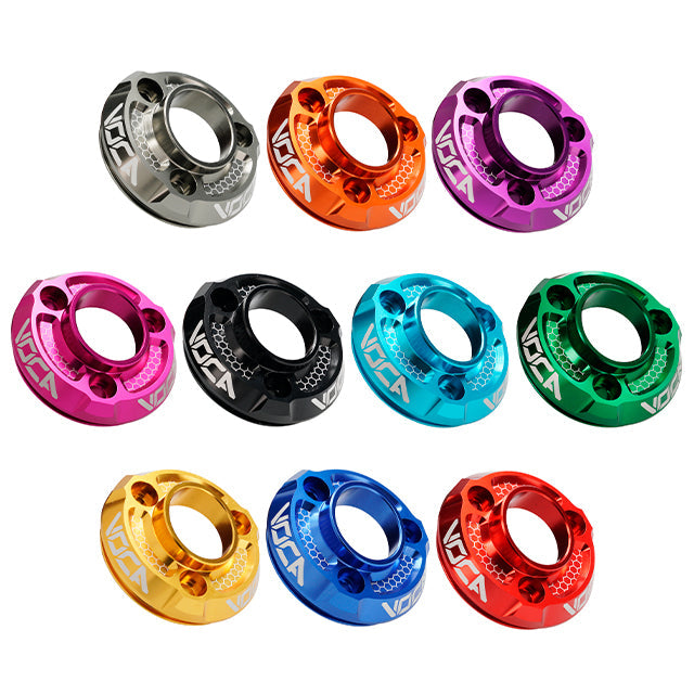 Kit de cazoletas silenciador VOCA CNC anodizado