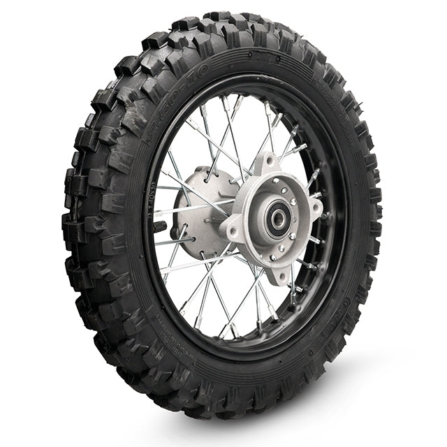Rueda trasera completa 12 Pitbike MX 50 AllPro