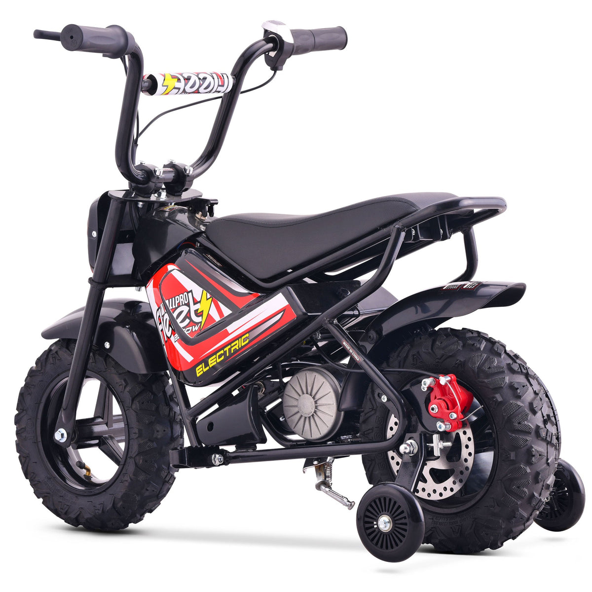Mini Moto eléctrica FLT-E 250W-24V 110/50-6.50 Max 20 Km/h AllPro Rojo