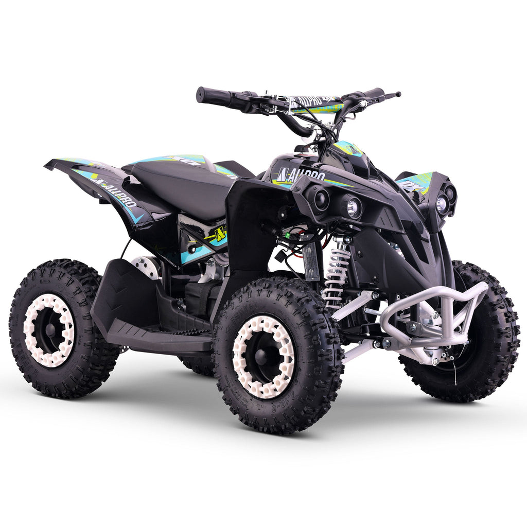 Mini Quad eléctrico QX-E 1.000W-36V-12Ah 4.10-6 Max 30 Km/h AllPro Azul