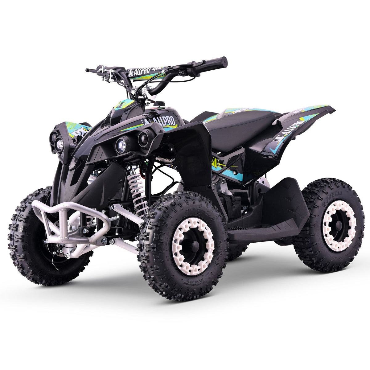 Mini Quad eléctrico QX-E 1.000W-36V-12Ah 4.10-6 Max 30 Km/h AllPro Azul