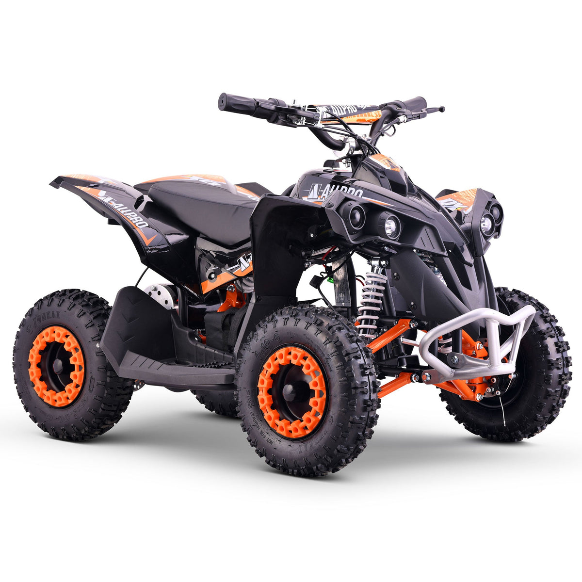 Mini Quad eléctrico QX-E 1.000W-36V-12Ah 4.10-6 Max 30 Km/h AllPro Naranja