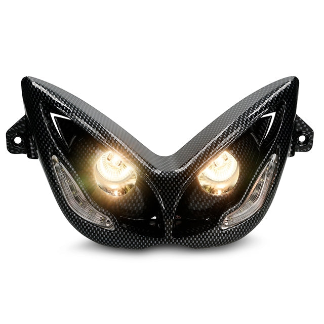 Doble óptica LED Angel eyes Yamaha Aerox 50 <13 AllPro