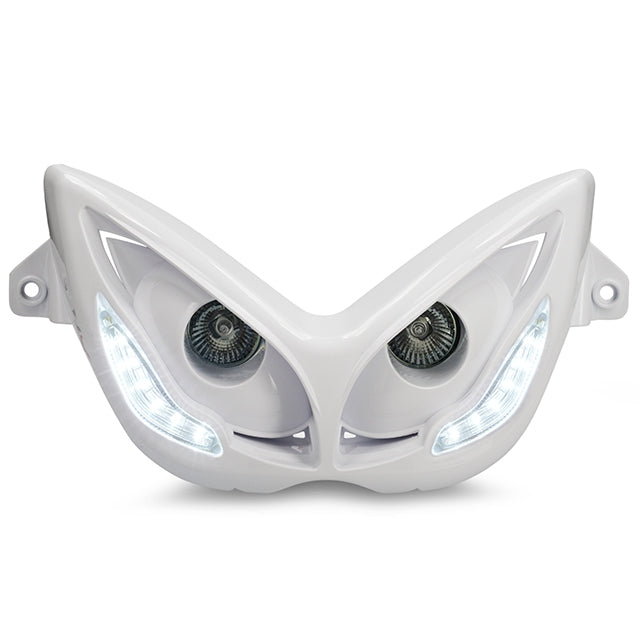 Doble óptica LED Angel eyes Yamaha Aerox 50 <13 AllPro