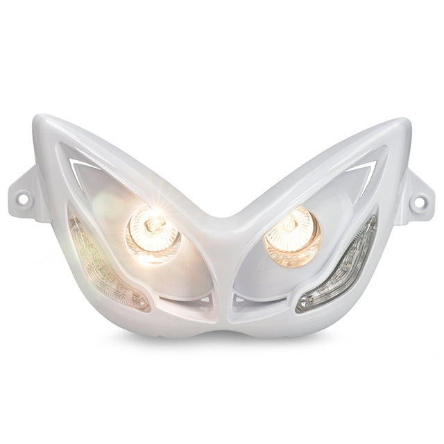 Doble óptica LED Angel eyes Yamaha Aerox 50 <13 AllPro