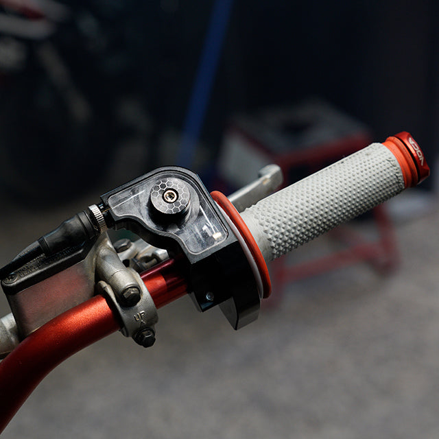 Mando de gas VOCA Racing CNC 90º - Negro